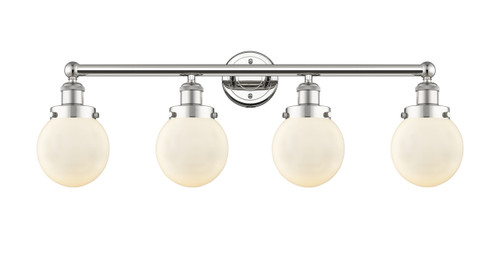 Beacon - 4 Light - 33 inch - Polished Nickel - Bath Vanity Light (616-4W-PN-G201-6)