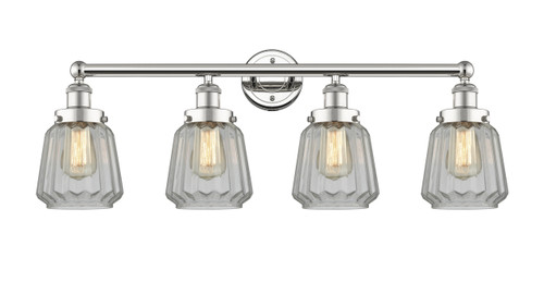 Chatham - 4 Light - 34 inch - Polished Nickel - Bath Vanity Light (616-4W-PN-G142)