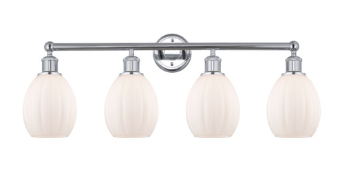 Eaton - 4 Light - 33 inch - Polished Chrome - Bath Vanity Light (616-4W-PC-G81)