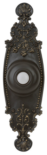 Surface Mount Designer LED Lighted Push Button in Antique Bronze (PB3035-AZ)