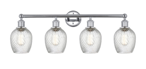 Salina - 4 Light - 33 inch - Polished Chrome - Bath Vanity Light (616-4W-PC-G292)
