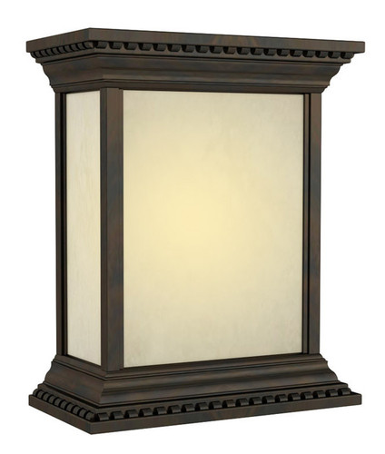 Hand-Carved Crown Molding Lighted LED Chime in Oiled Bronze (ICH1520-OB)