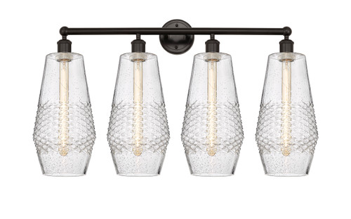 Windham - 4 Light - 34 inch - Oil Rubbed Bronze - Bath Vanity Light (616-4W-OB-G684-7)