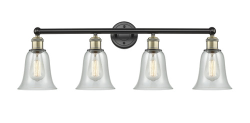 Hanover - 4 Light - 33 inch - Black Antique Brass - Bath Vanity Light (616-4W-BAB-G2812)