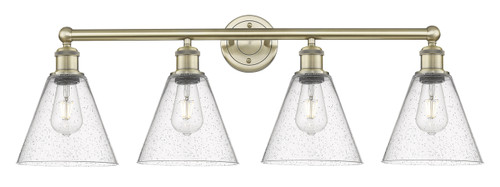 Berkshire - 4 Light - 35 inch - Antique Brass - Bath Vanity Light (616-4W-AB-GBC-84)