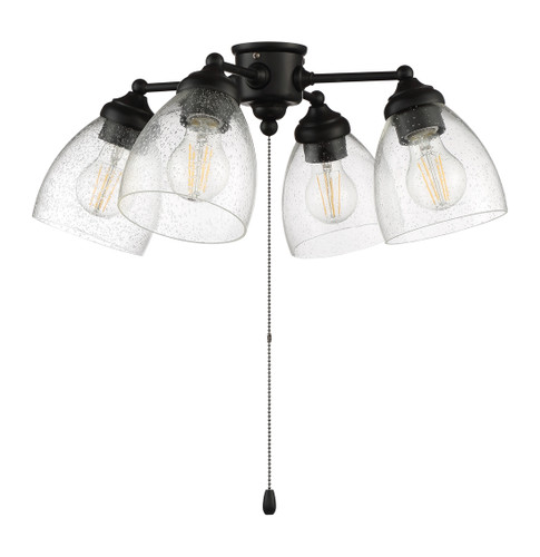 4 Light Universal Light Kit in Flat Black (LK401105-FB-LED)