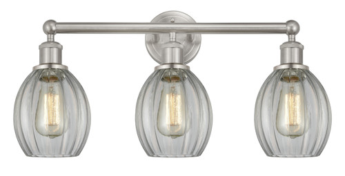 Eaton - 3 Light - 24 inch - Brushed Satin Nickel - Bath Vanity Light (616-3W-SN-G82)