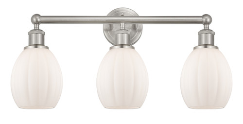 Eaton - 3 Light - 24 inch - Brushed Satin Nickel - Bath Vanity Light (616-3W-SN-G81)