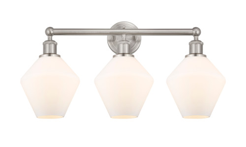 Cindyrella - 3 Light - 26 inch - Satin Nickel - Bath Vanity Light (616-3W-SN-G651-8)