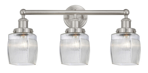 Colton - 3 Light - 24 inch - Brushed Satin Nickel - Bath Vanity Light (616-3W-SN-G302)