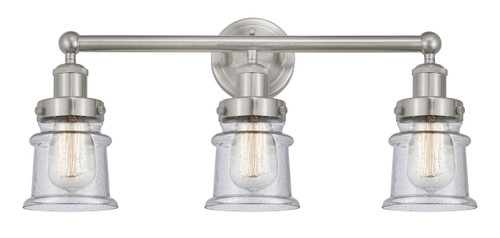 Canton - 3 Light - 23 inch - Brushed Satin Nickel - Bath Vanity Light (616-3W-SN-G184S)