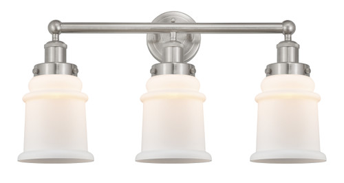 Canton - 3 Light - 24 inch - Brushed Satin Nickel - Bath Vanity Light (616-3W-SN-G181)
