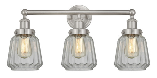 Chatham - 3 Light - 25 inch - Brushed Satin Nickel - Bath Vanity Light (616-3W-SN-G142)
