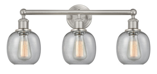 Belfast - 3 Light - 24 inch - Brushed Satin Nickel - Bath Vanity Light (616-3W-SN-G104)