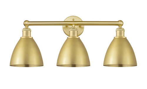 Bristol - 3 Light - 26 inch - Satin Gold - Bath Vanity Light (616-3W-SG-MBD-75-SG)