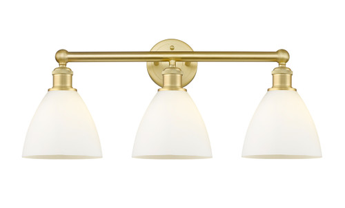 Bristol - 3 Light - 26 inch - Satin Gold - Bath Vanity Light (616-3W-SG-GBD-751)
