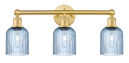 Bridal Veil - 3 Light - 23 inch - Satin Gold - Bath Vanity Light (616-3W-SG-G559-5BL)