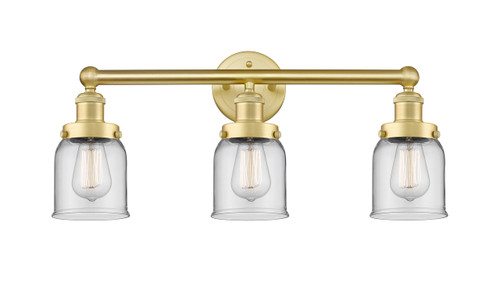 Bell - 3 Light - 23 inch - Satin Gold - Bath Vanity Light (616-3W-SG-G52)