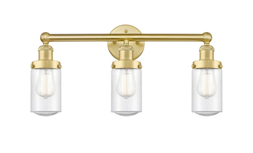 Dover - 3 Light - 23 inch - Satin Gold - Bath Vanity Light (616-3W-SG-G314)