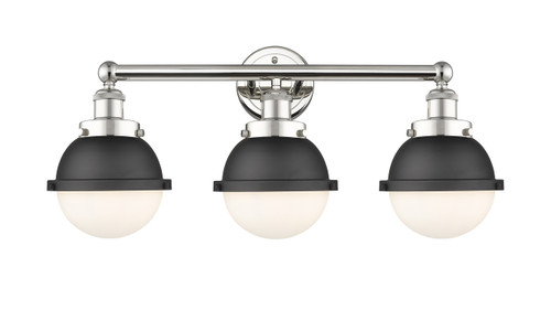 Edison - 3 Light - 25 inch - Polished Nickel - Bath Vanity Light (616-3W-PN-HFS-61-BK)