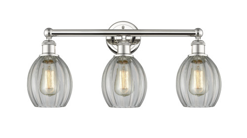 Eaton - 3 Light - 24 inch - Polished Nickel - Bath Vanity Light (616-3W-PN-G82)