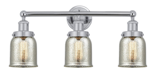 Bell - 3 Light - 23 inch - Polished Chrome - Bath Vanity Light (616-3W-PC-G58)