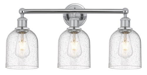 Bella - 3 Light - 24 inch - Polished Chrome - Bath Vanity Light (616-3W-PC-G558-6SDY)
