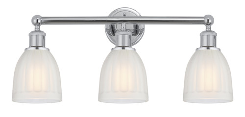 Brookfield - 3 Light - 24 inch - Polished Chrome - Bath Vanity Light (616-3W-PC-G441)