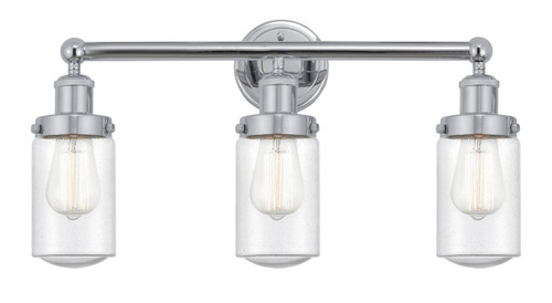 Dover - 3 Light - 23 inch - Polished Chrome - Bath Vanity Light (616-3W-PC-G314)