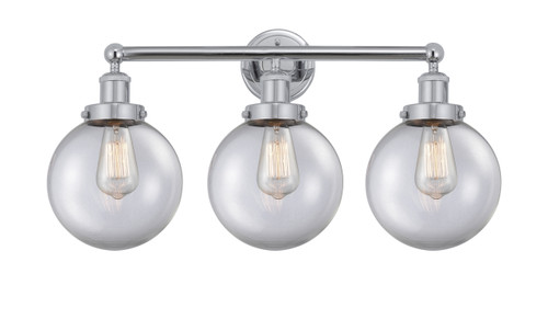 Beacon - 3 Light - 26 inch - Polished Chrome - Bath Vanity Light (616-3W-PC-G202-8)