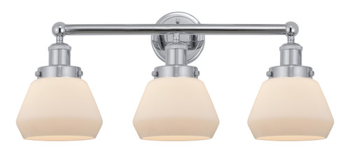 Fulton - 3 Light - 25 inch - Polished Chrome - Bath Vanity Light (616-3W-PC-G171)