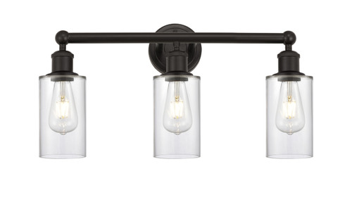 Clymer - 3 Light - 22 inch - Oil Rubbed Bronze - Bath Vanity Light (616-3W-OB-G802)