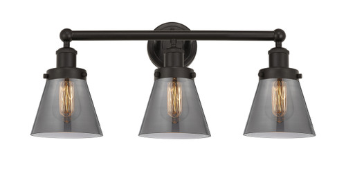 Cone - 3 Light - 24 inch - Oil Rubbed Bronze - Bath Vanity Light (616-3W-OB-G63)