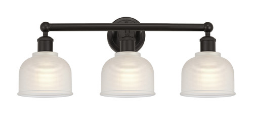 Dayton - 3 Light - 24 inch - Oil Rubbed Bronze - Bath Vanity Light (616-3W-OB-G411)