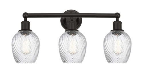 Salina - 3 Light - 24 inch - Oil Rubbed Bronze - Bath Vanity Light (616-3W-OB-G292)