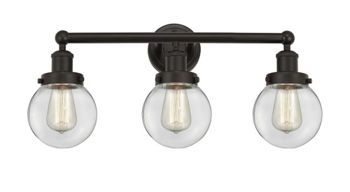 Beacon - 3 Light - 24 inch - Oil Rubbed Bronze - Bath Vanity Light (616-3W-OB-G202-6)