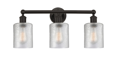 Cobbleskill - 3 Light - 23 inch - Oil Rubbed Bronze - Bath Vanity Light (616-3W-OB-G112)