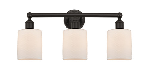 Cobbleskill - 3 Light - 23 inch - Oil Rubbed Bronze - Bath Vanity Light (616-3W-OB-G111)