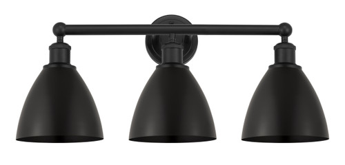 Bristol - 3 Light - 26 inch - Matte Black - Bath Vanity Light (616-3W-BK-MBD-75-BK)