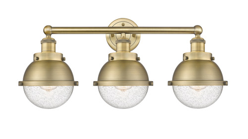 Hampden - 3 Light - 25 inch - Brushed Brass - Bath Vanity Light (616-3W-BB-HFS-64-BB)