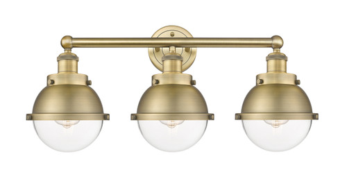 Hampden - 3 Light - 25 inch - Brushed Brass - Bath Vanity Light (616-3W-BB-HFS-62-BB)