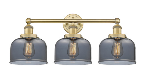 Bell - 3 Light - 26 inch - Brushed Brass - Bath Vanity Light (616-3W-BB-G73)