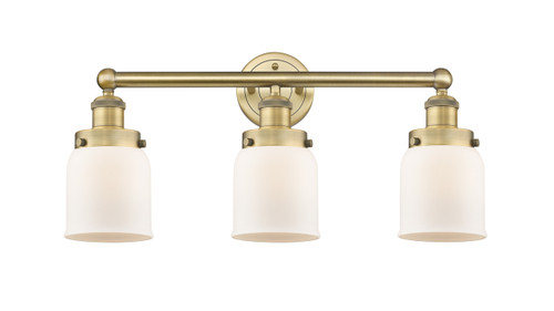 Bell - 3 Light - 23 inch - Brushed Brass - Bath Vanity Light (616-3W-BB-G51)