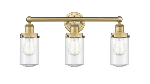 Dover - 3 Light - 23 inch - Brushed Brass - Bath Vanity Light (616-3W-BB-G314)