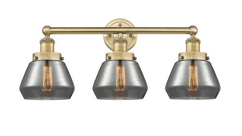 Fulton - 3 Light - 25 inch - Brushed Brass - Bath Vanity Light (616-3W-BB-G173)