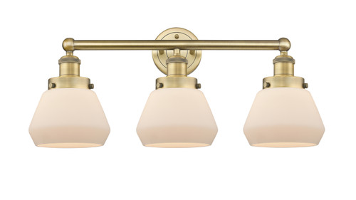 Fulton - 3 Light - 25 inch - Brushed Brass - Bath Vanity Light (616-3W-BB-G171)
