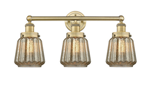 Chatham - 3 Light - 25 inch - Brushed Brass - Bath Vanity Light (616-3W-BB-G146)