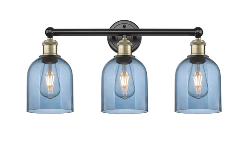 Bella - 3 Light - 24 inch - Black Antique Brass - Bath Vanity Light (616-3W-BAB-G558-6BL)