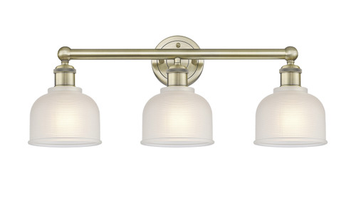 Dayton - 3 Light - 24 inch - Antique Brass - Bath Vanity Light (616-3W-AB-G411)