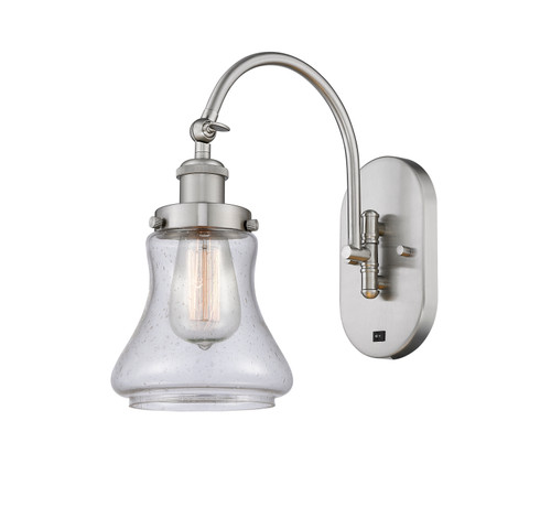Bellmont - 1 Light - 7 inch - Brushed Satin Nickel - Sconce (918-1W-SN-G194)